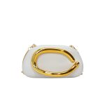 Women Fashion Casual Geometric Ring Chain Shoulder Bag - Image 13