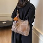 Wholesale Women Fashion Casual Retro Large Capacity Pendant Tote Bag - Image 9