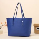 Wholesale Simple Solid Color Large Capacity Tote Bag - Image 13
