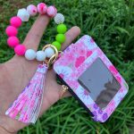 Wholesale Fashion Printed Leather Silicone Bead Bracelet Wallet - Image 13