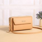 Wholesale Women Casual Clamshell Design Solid Color Large Capacity Purse - Image 12