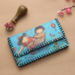 Wholesale Women Fashion Vintage Ethnic Style Cartoon Pattern Kids Print Wallet - Image 14