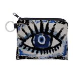 Wholesale Women Fashion Evil Eye Print Mini Wallet - Image 14