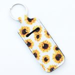 Women Personalized Creative Leopard Flower Butterfly Perfum Bottle Keychain Bag - Image 11