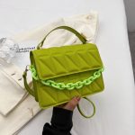 Wholesale Fashion Retro Small Square Handbag Rhomboid Chain Bag - Image 14