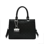 Women Fashion Casual Solid Color Large Capacity Handbag - Image 8