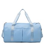 Wholesale Men Fashion Casual Athleisure Solid Color Dry Wet Separation Oxford Duffle Bags - Image 13
