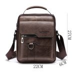 Wholesale Men Fashion Casual Retro PU Crossbody Bag - Image 9