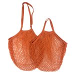 Wholesale Fashion Casual Solid Color Cotton Knitted Shopping Net Bag Beach Bag - Image 14
