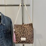Wholesale Women Fashion Casual Leopard Print Vessel Shoulder Bag - Image 14