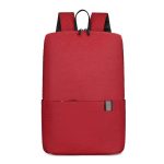 Wholesale Fashion Casual Simple Solid Color Waterproof Reflective Strip Backpack - Image 12