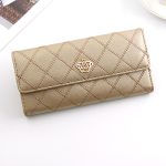 Wholesale Women Casual Stitching Clamshell Design Solid Color Purse - Image 13