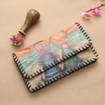 Wholesale Women Fashion Vintage Ethnic Style Cartoon Pattern Kids Print Wallet - Image 15