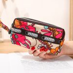 Women Fashion Floral Print Zipper Mini Purses - Image 14