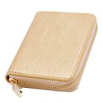 Men Solid Color Short Zipper Wallet - Image 14