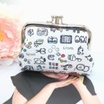 Women Fashion Vintage Double Layer Rose Canvas Compact Wallet - Image 31