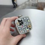 Wholesale Mini Square Acrylic Round Fashion Crossbody Rhinestone Bag - Image 14