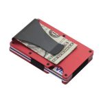 Wholesale Men Fashion Casual Metal Aluminum Alloy Card Holder Anti-Magnetic Rfid Wallet