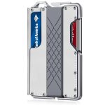 Wholesale Men'S Fashion Casual Genuine Leather Pattern Metal Anti-Magnetic Automatic Shot Card Wallet