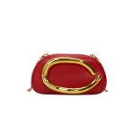 Women Fashion Casual Geometric Ring Chain Shoulder Bag - Image 15