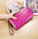 Women Fashion Multi-Function Multi-Card Zipper Long Purses - Image 15