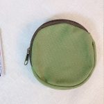 Wholesale Fashion Simple Solid Color Round Canvas Coin Purse - Image 12