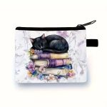 Creative Cat Print Coin Storage Wallet - Image 9