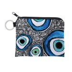 Wholesale Women Fashion Evil Eye Print Mini Wallet - Image 15