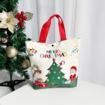 Wholesale Christmas Candy Gift Canvas Bag - Image 2