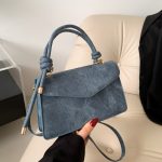 Wholesale Women Fashion Casual Simple Solid Color Crossbody Bag - Image 2
