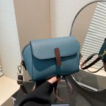 Wholesale Women Fashion Casual Contrast Color Small Square Crossbody Bag