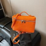 Wholesale Women Solid Color Zipper Crossbody Box Bag