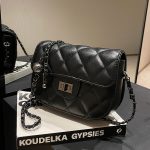 Wholesale Women Fashion Casual Embroidery Chain Small Crossbody Bag