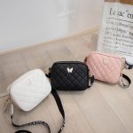 Wholesale Women Fashion Casual Solid Color Small Square Crossbody Bag - Image 2