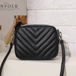 Wholesale Women Fashion Casaul Simple Solid Color Rhomboid Crossbody Bag
