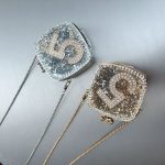 Wholesale Mini Square Acrylic Round Fashion Crossbody Rhinestone Bag - Image 2