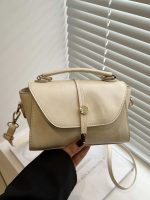Wholesale Women Fashion Retro Simple Solid Color Crossbody Bag - Image 2