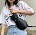 Wholesale Cute Kitty Shaped Women Solid Color Pu Bag - Image 2