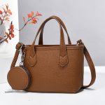 Wholesale Women Casual Simple Solid Color Handbag - Image 3