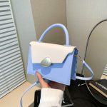 Wholesale Popular Fashion Contrast Candy Color Crossbody Bag