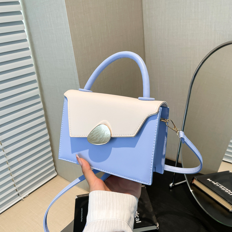 main_0-1130 Wholesale Popular Fashion Contrast Candy Color Crossbody Bag - Image 1