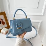 Wholesale Women Summer Candy Color Flap Square Bag