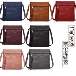 Wholesale Women Autumn Retro Tassel Double Zipper Bag - Image 2