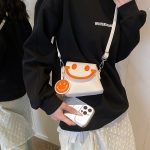 Wholesale Cute Cartoon Mini Smiley Crossbody Bag - Image 2