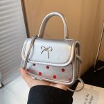 Wholesale Fashion Bow Mini Square Crossbody Bag