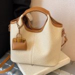 Women Fashion Casual Solid Color Crossbody Bag - Image 2