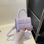 Wholesale Fashion Solid Color Mini Crossbody Bag