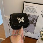 Wholesale Fashion Butterfly Chain Mini Messenger Bag