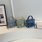 Fashion Denim Stitching Square Crossbody Bag - Image 2