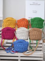 Wholesale Women Casual Hand-Woven Knitted Crossbody Bag - Image 2